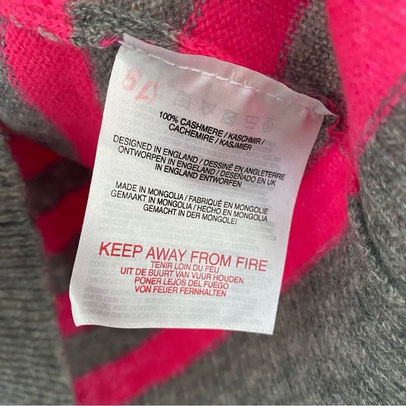 Jumper 1234 - Stripe Cashmere Turtleneck Pullover - Picture 7 of 8